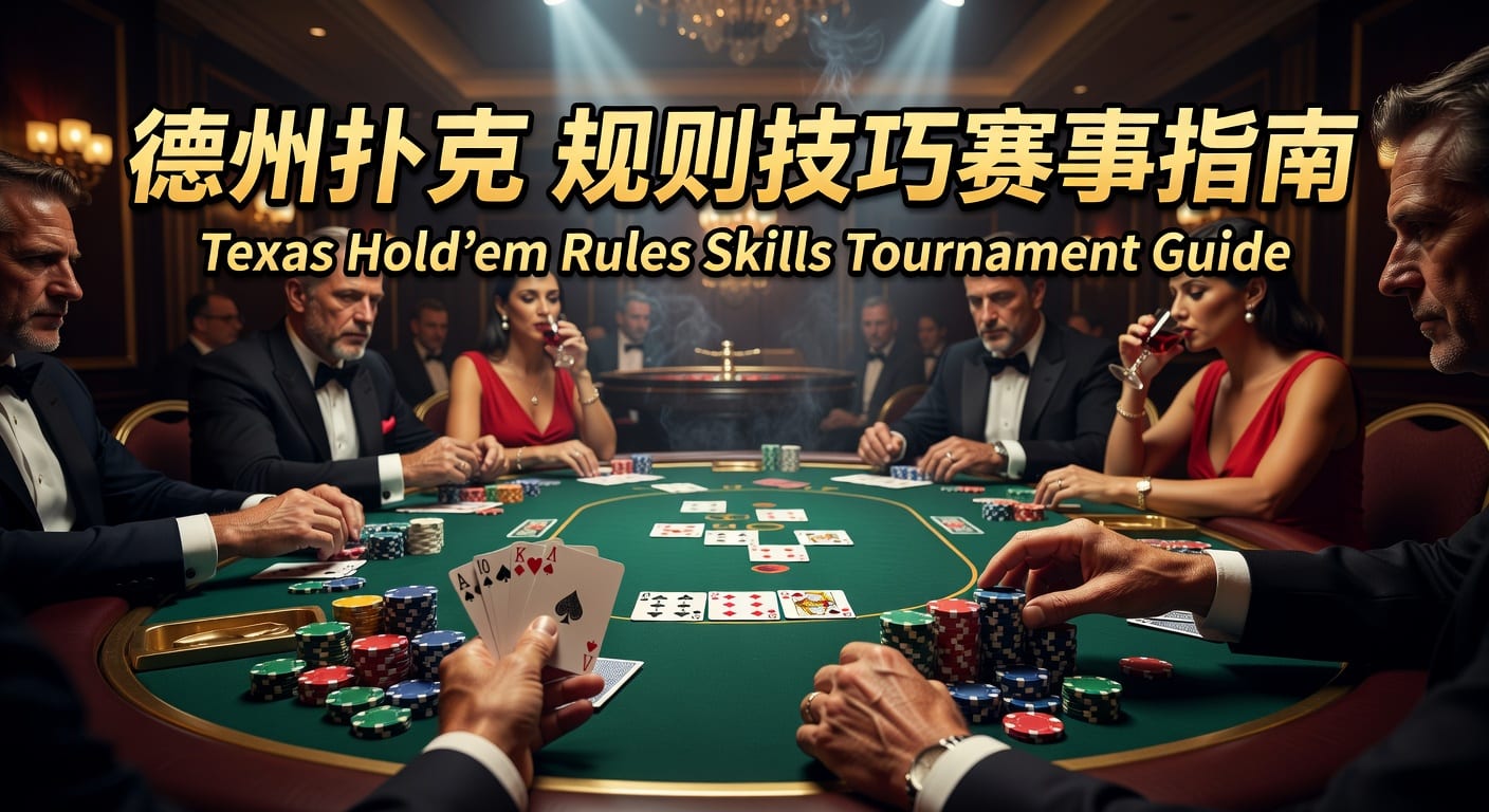 德州扑克完全攻略：新手到高手规则技巧避坑