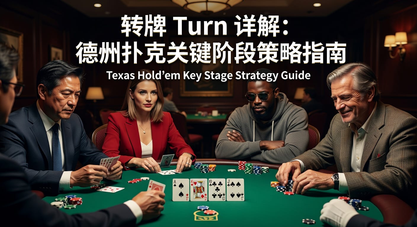 转牌Turn策略：德州扑克转牌阶段赔率与避坑指南