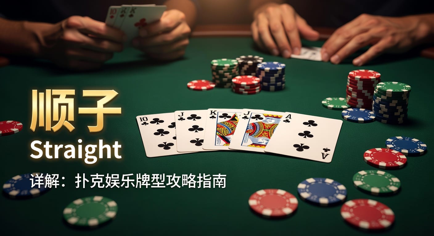 顺子 Straight 扑克博彩攻略与概率分析