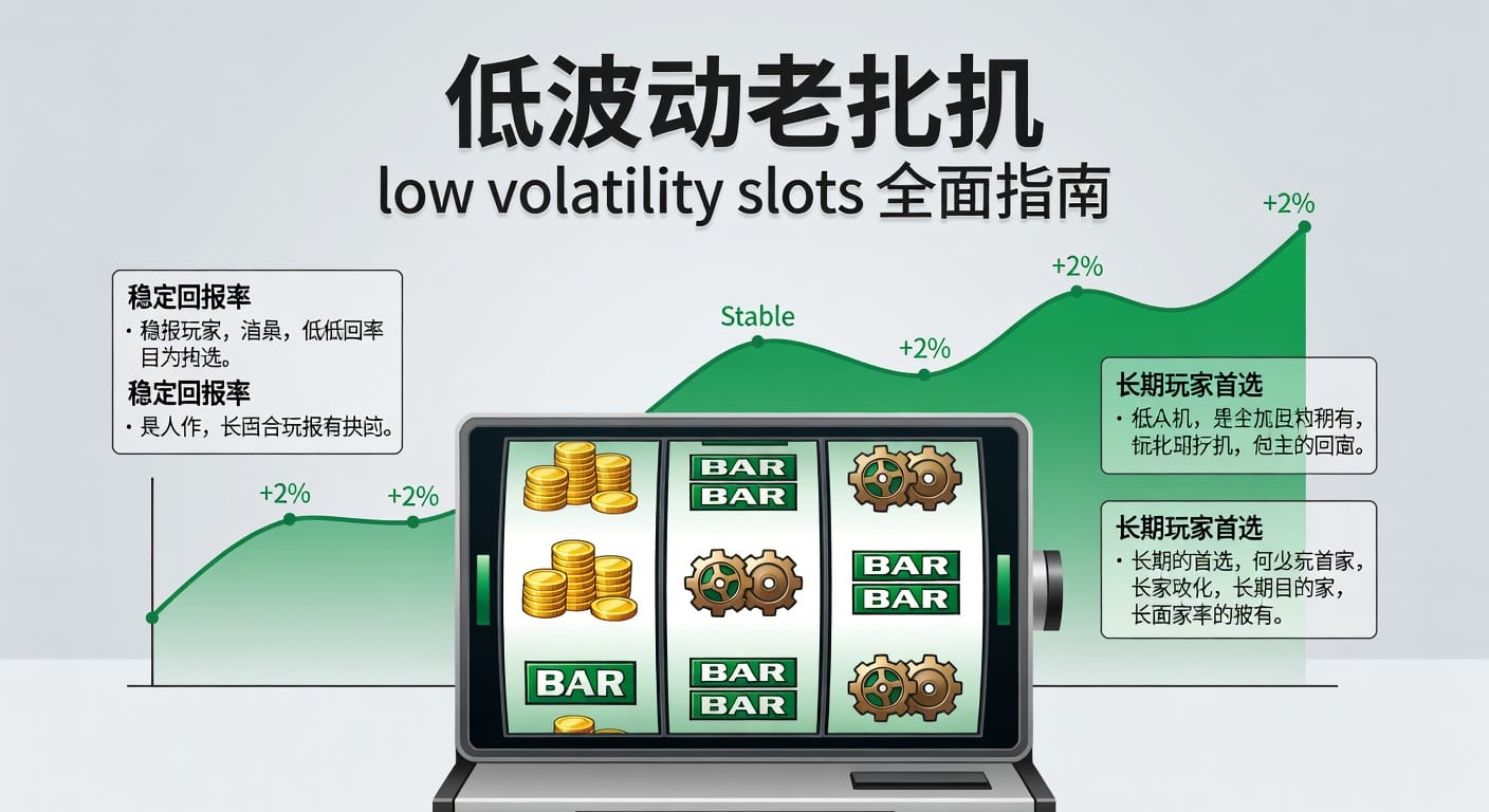 低波动老虎机 Low Volatility Slots：体育玩家低风险攻略