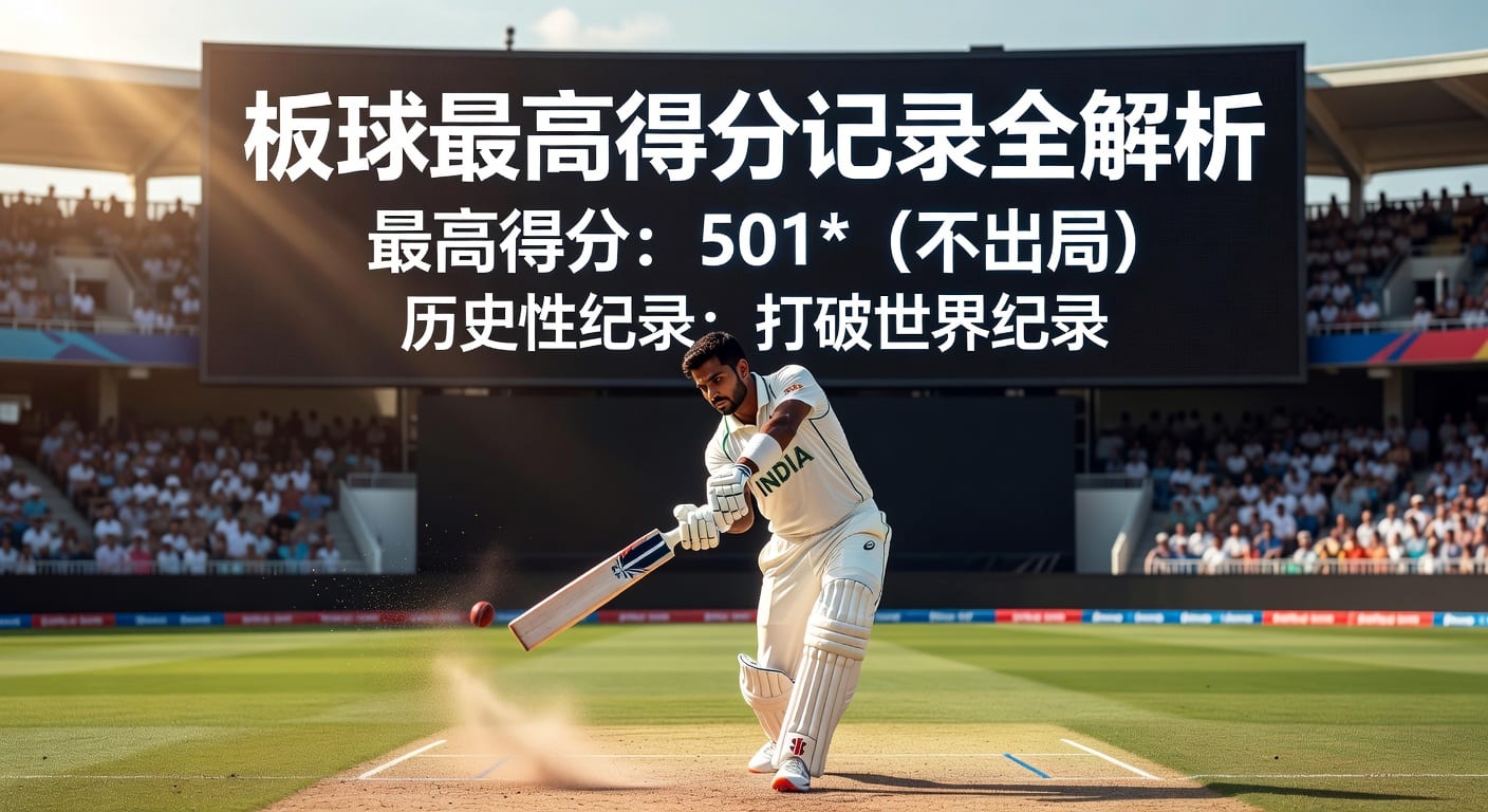 板球最高得分Top榜单：Test ODI T20记录详解