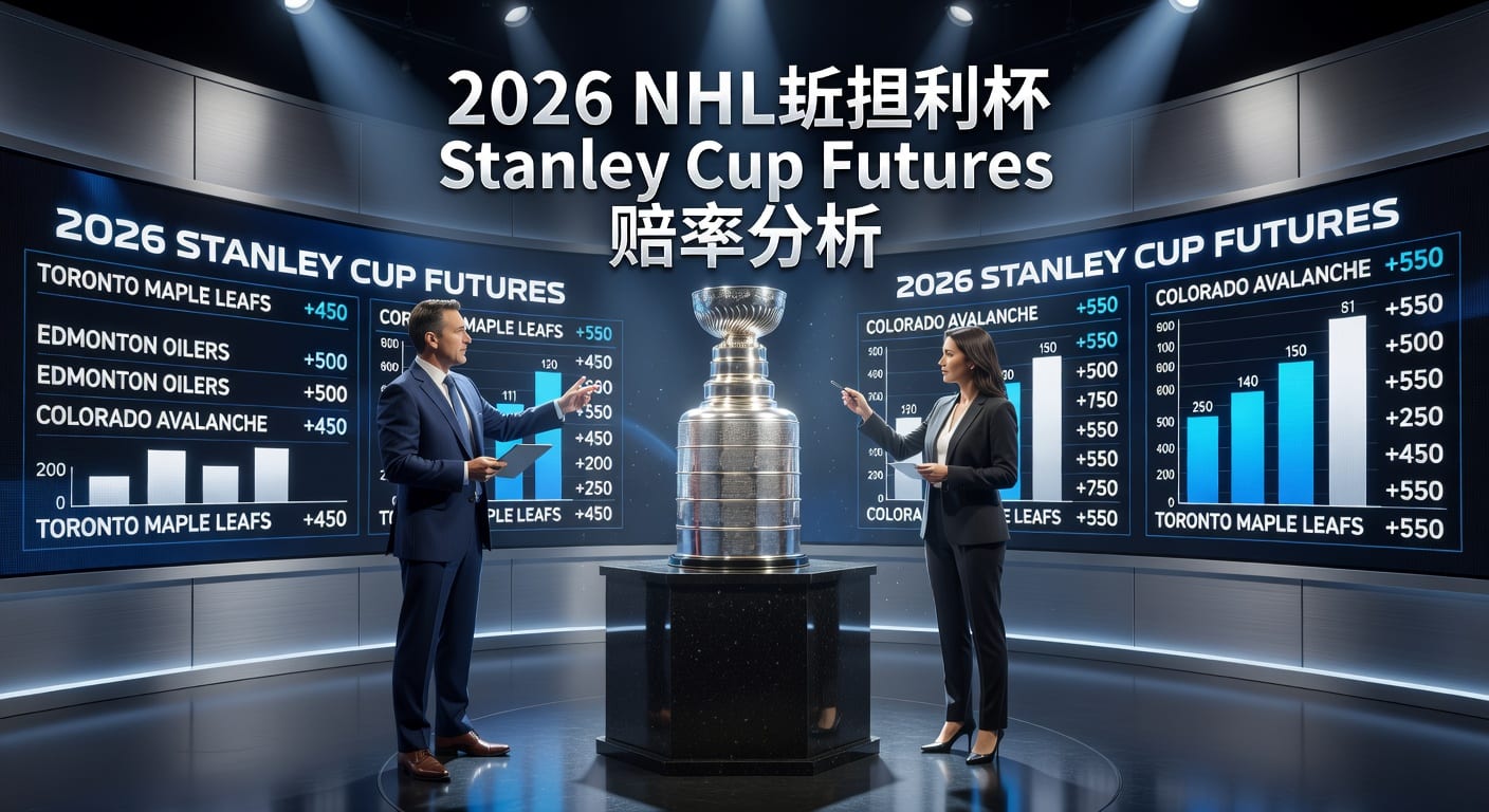 NHL斯坦利杯 Stanley Cup Futures 2026最新赔率预测